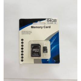 Micro sd 64GB CLASE 10