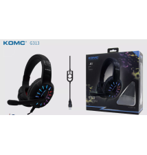 Auriculares Gaming KOMC G313 LED RGB