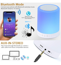 Lámpara con Altavoz Bluetooth