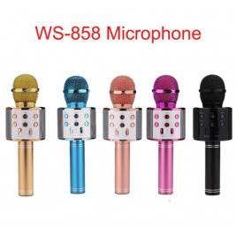  Micrófono Karaoke del Altavoz Blueooth WS-858