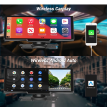 Pantalla Táctil Inalámbrica Compatible Apple Carplay y Android Auto 9.3 Pulgadas