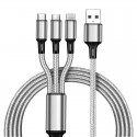 Cable 3en1 universal 1m