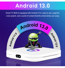 H96 MAX 8K ULTRA HD TV Box Android 13.0 4GB RAM/64GB ROM