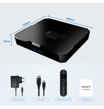 SMART TV BOX 4K M98 PRO 2GB RAM /16GB ROM ANDROID 10.0