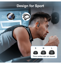 Auriculares Deportivos Bluetooth, Con Micrófono y Pantalla Led
