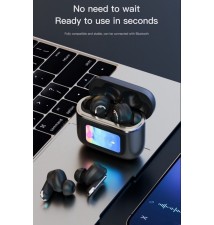 Auriculares Bluetooth Con Pantalla Táctil Inteligente