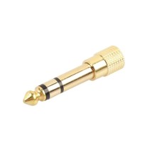 JACK 6.3mm/M TO JACK 3.5mm/F Adaptadores