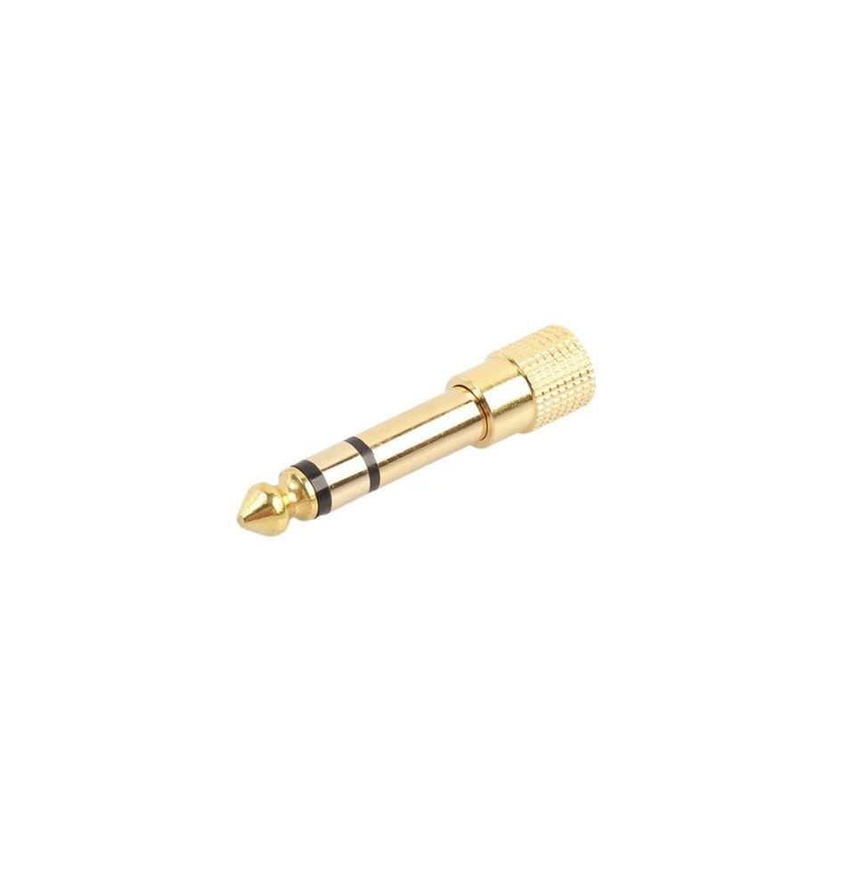 JACK 6.3mm/M TO JACK 3.5mm/F Adaptadores