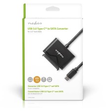 Cable USB C 3.0 A Sata Converter nedis