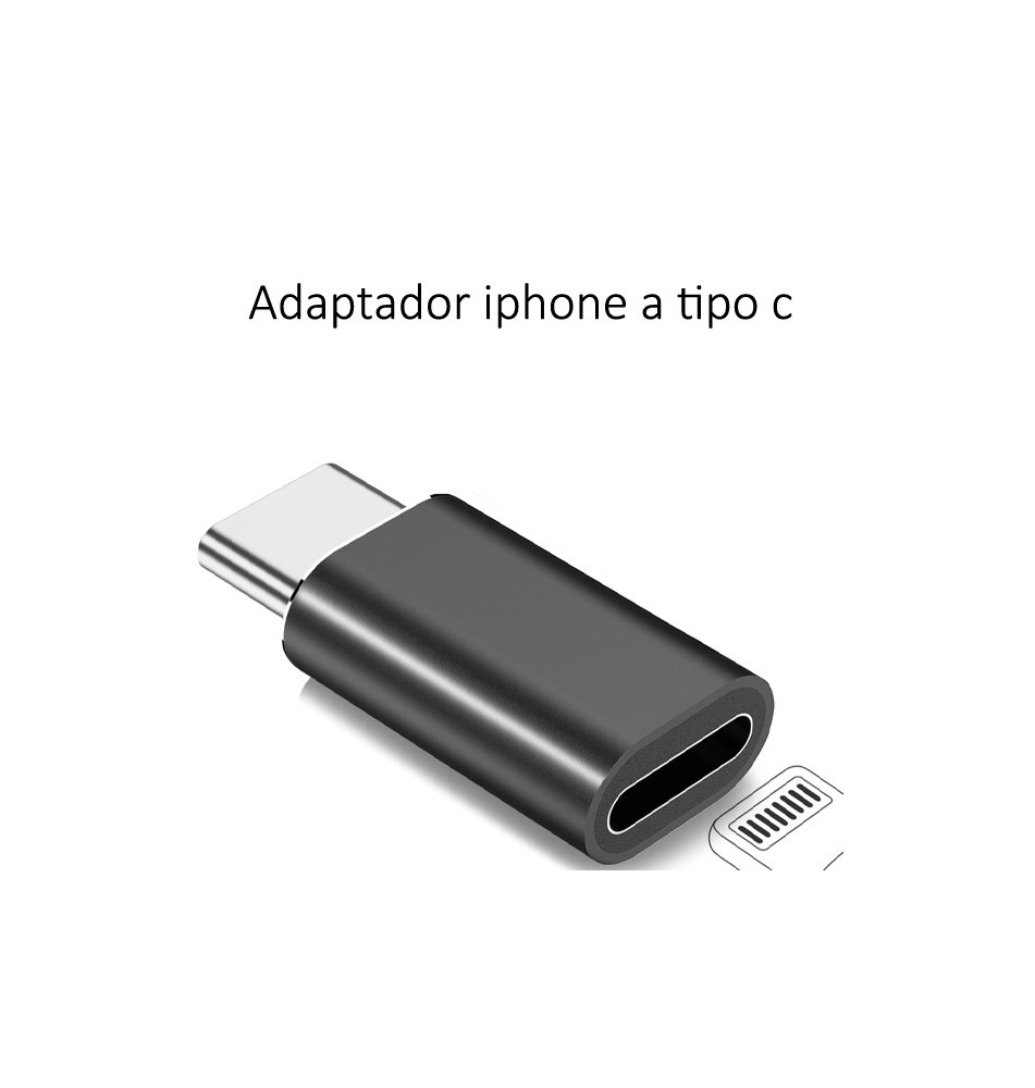 Conector ligtning a tipo c