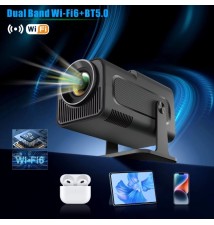 Proyector Portátil HY320 Mini Proyector 4K Android 11.0