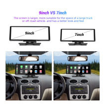 Pantalla Táctil Inalámbrica Compatible Apple Carplay y Android Auto 9.3 Pulgadas