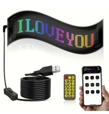 Letrero LED flexible 12CM x 59CM