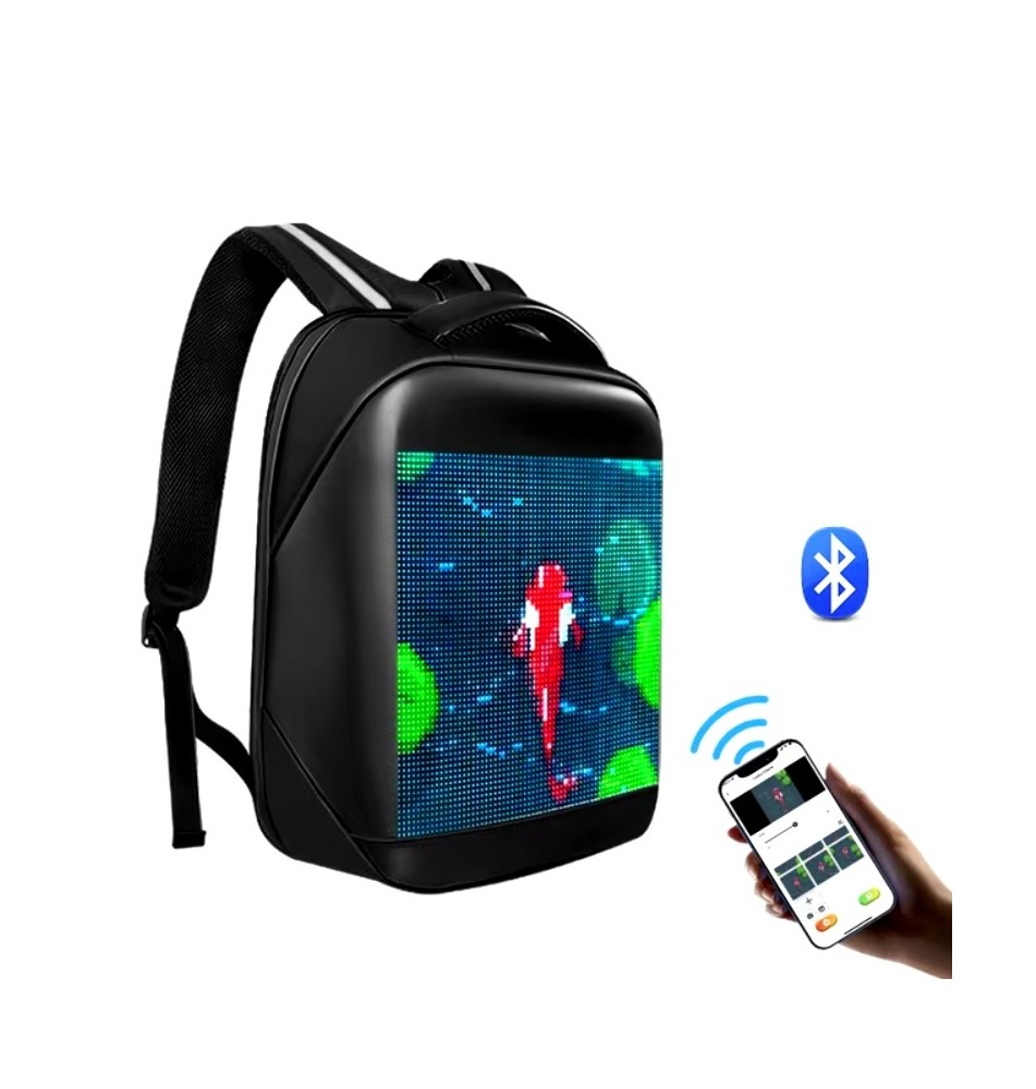 Mochila Personalizable con Pantalla LED a Color