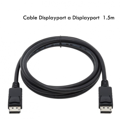 Cable displayport a displayport 1.5m