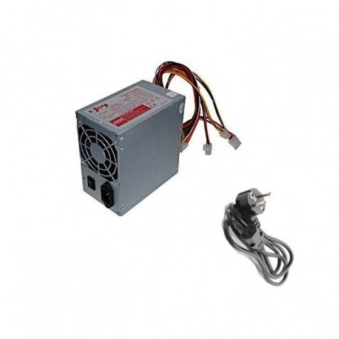 Fuente de alimentación PC 400W ATX, 200V-240V, frecuencia: 50-60HZ. + Cable