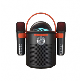 Altavoz Bluetooth con Luz RGB, Micrófono Inalámbrico, Cambiador de Voz Mágico