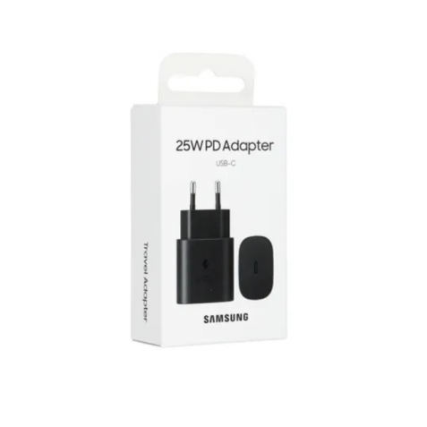 Cargador de red Samsung 25W USB-C Negro