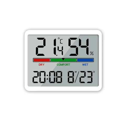 Reloj Despertador Electrónico, Temperatura y Humedad